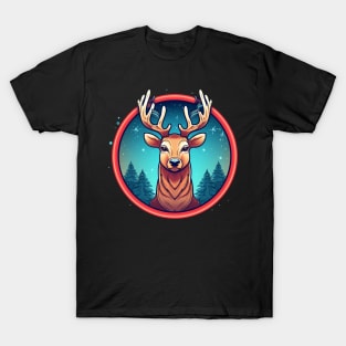 Deer in Ornament, Love Deers T-Shirt